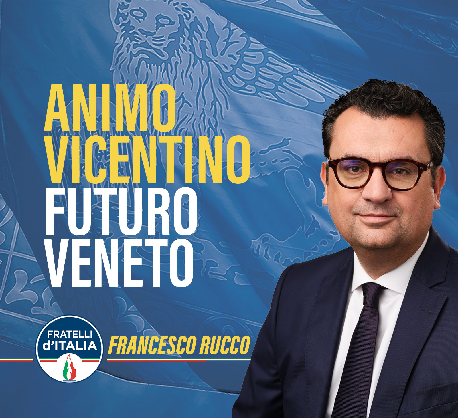 Francesco Rucco, animo vicentino, futuro veneto